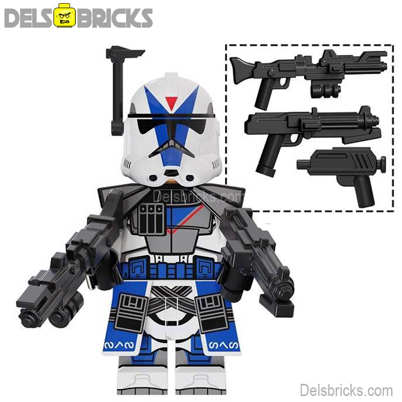 Dogma 501st Legion Clone trooper Phase 2 Lego Minifigures Custom Toys