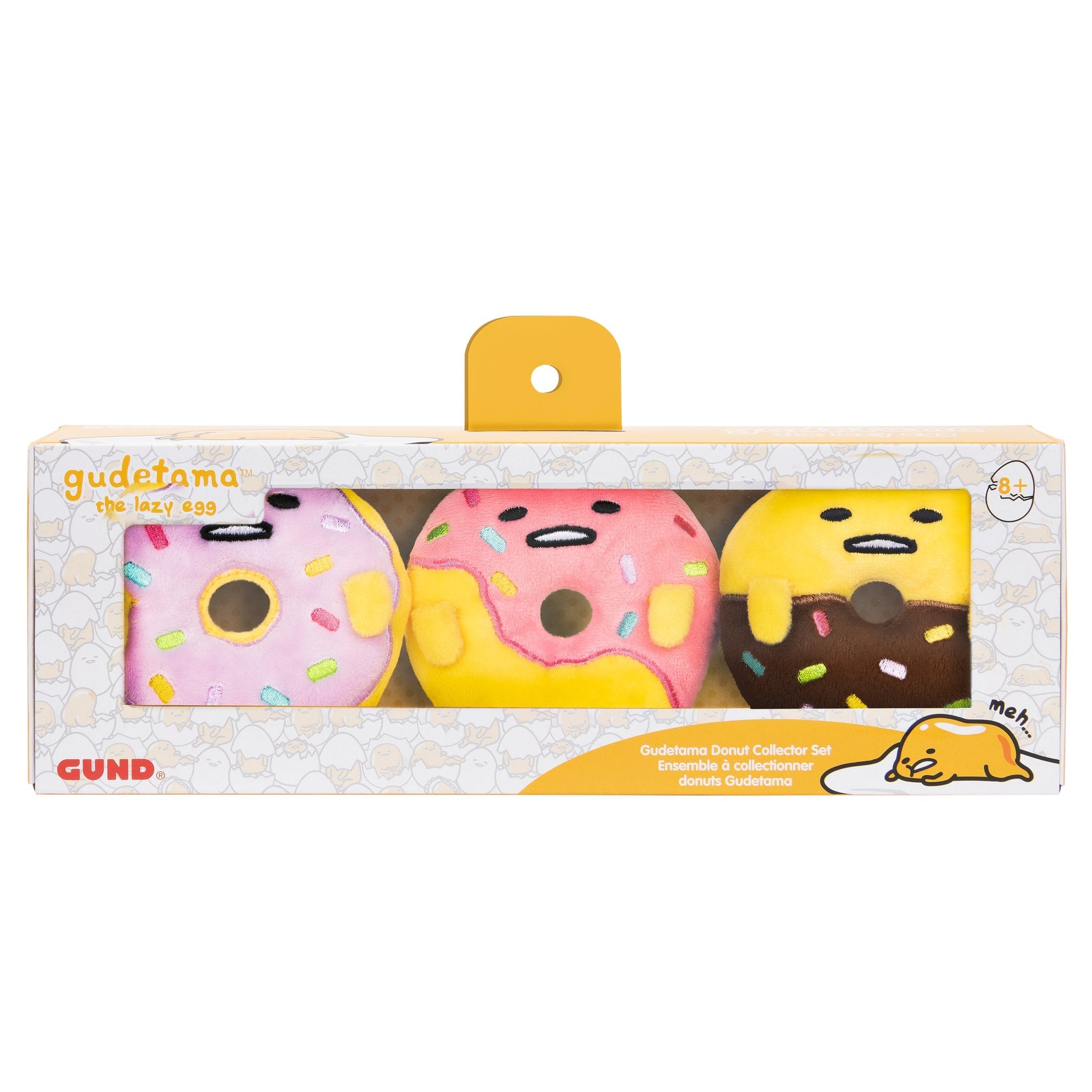 Gudetama Donut Plush Collector’s Set