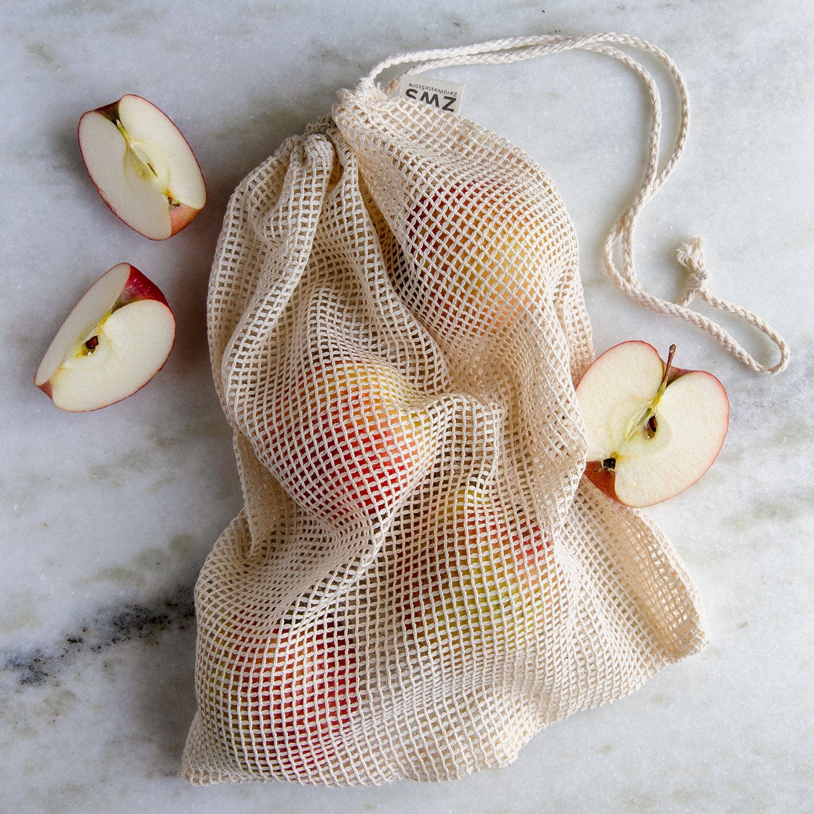 ZeroWasteStore.com Mesh Produce Bag - Thumbnail 2