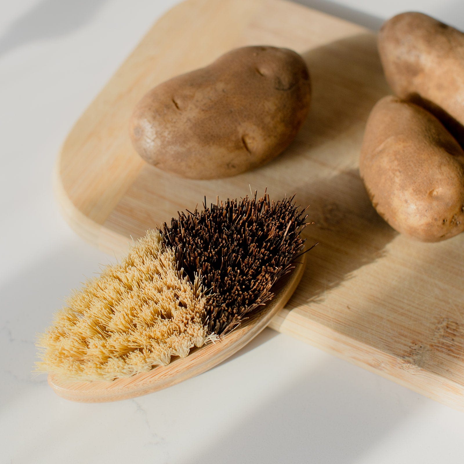 Vegetable Brush - Vegetable Scrubber, Eco-Friendly, Plastic Free, Compostable