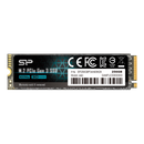Silicon Power P34A60 128GB-2TB NVMe PCIe Gen3x4 M.2 2280 내장 솔리드 스테이트 드라이브