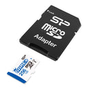 シリコンパワー 64GB-1TB 優れた UHS-1(U3) V30 A1 ゲーム用 MicroSD メモリカード (アダプター付き)
