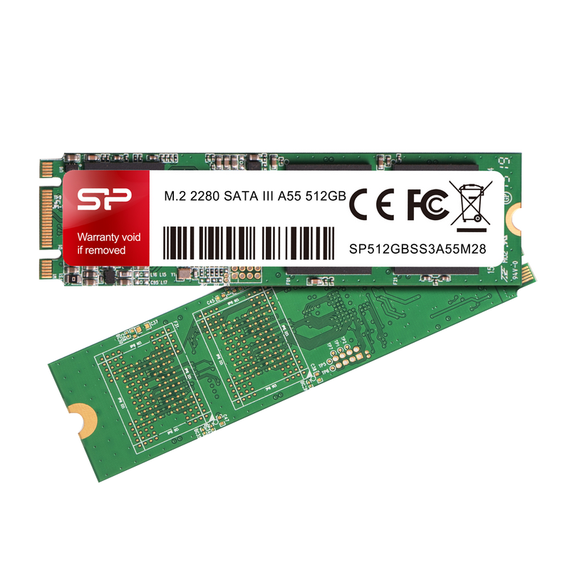 Silicon Power A55 128GB-1TB M.2 2280 SATA III 내장 솔리드 스테이트 드라이브