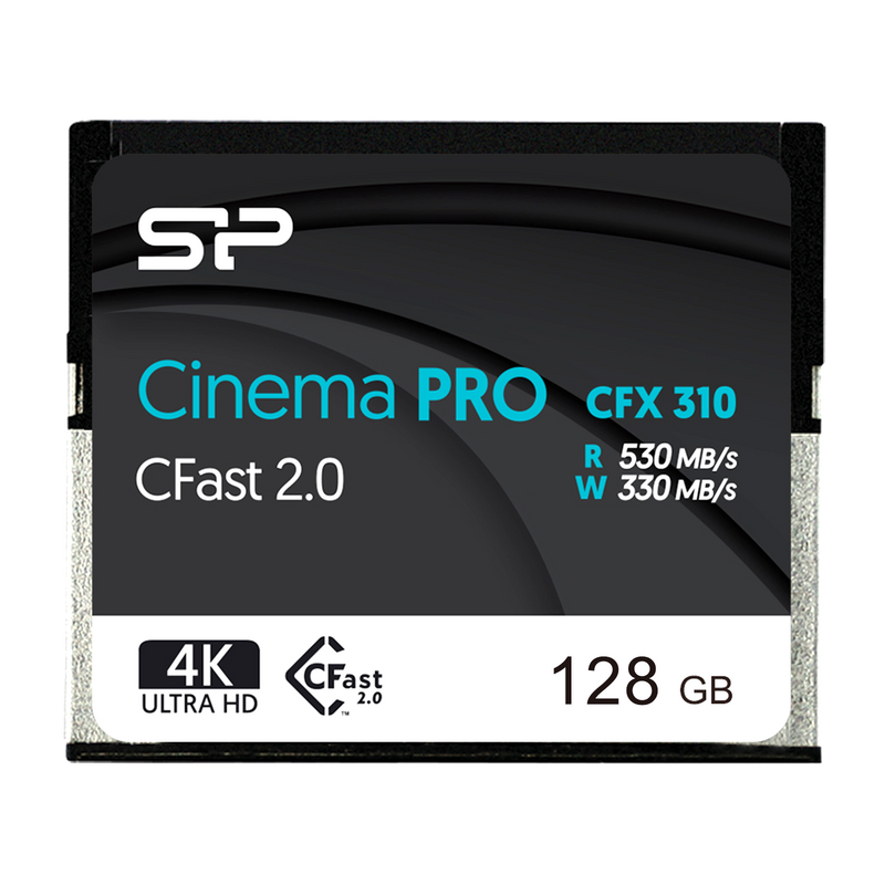 Silicon Power 128GB-512GB CFast2.0 3500X CinemaPro CFX310 CFast