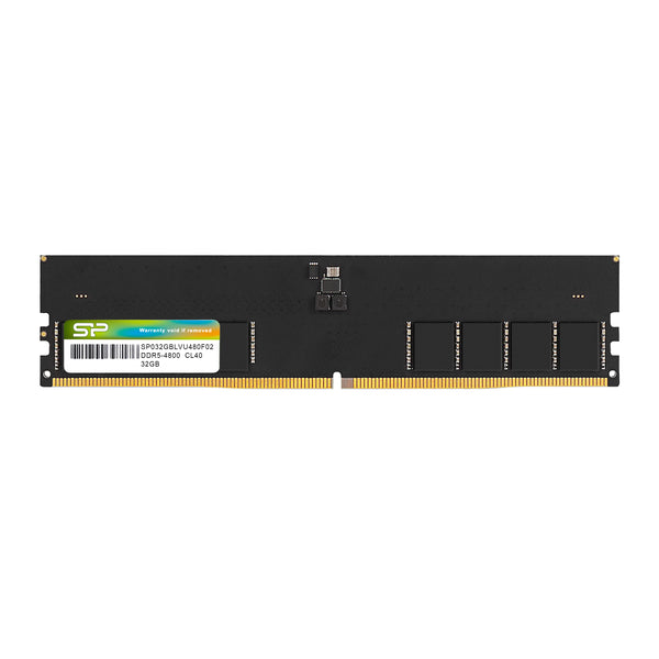 Silicon Power DDR5 4800MHz (PC5-38400) 16GB-32GB 1.1V Desktop Unbuffered  DIMM