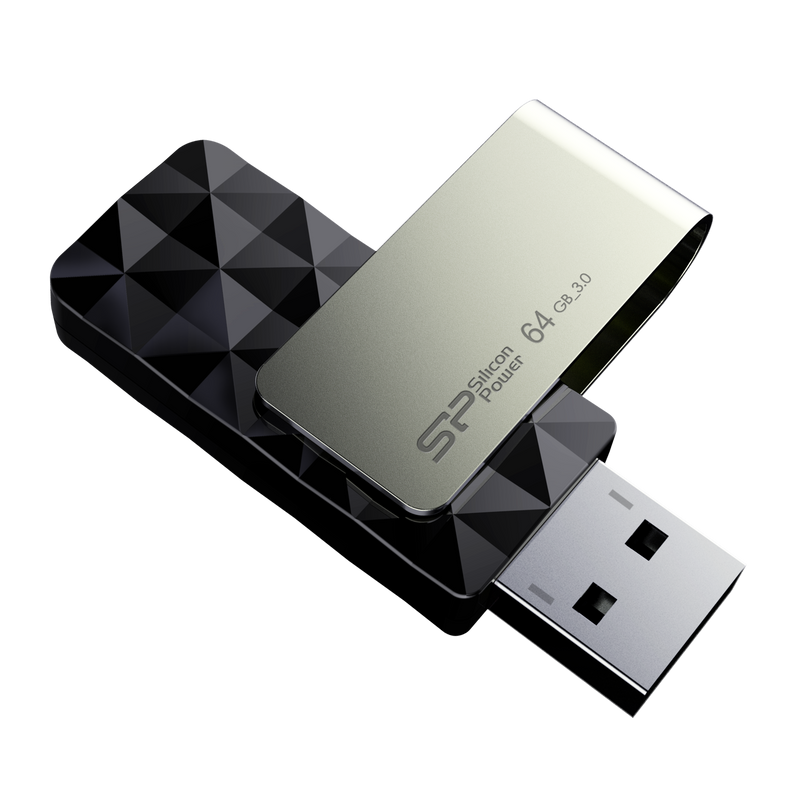 シリコンパワー Blaze B30 32GB-256GB USB 3.2 Gen 1/USB 3.0 フラッシュ ドライブ
