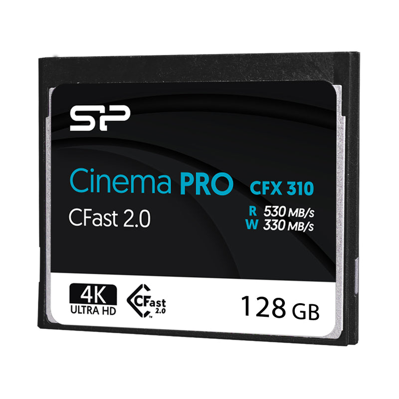 Silicon Power 128GB-512GB CFast2.0 3500X CinemaPro CFX310 CFast Card